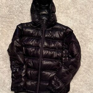 Maroon Puffer Jacket